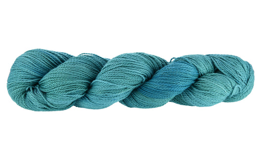 Barn Yarn Cotton Fingering Weight Colorway Teal Me More!