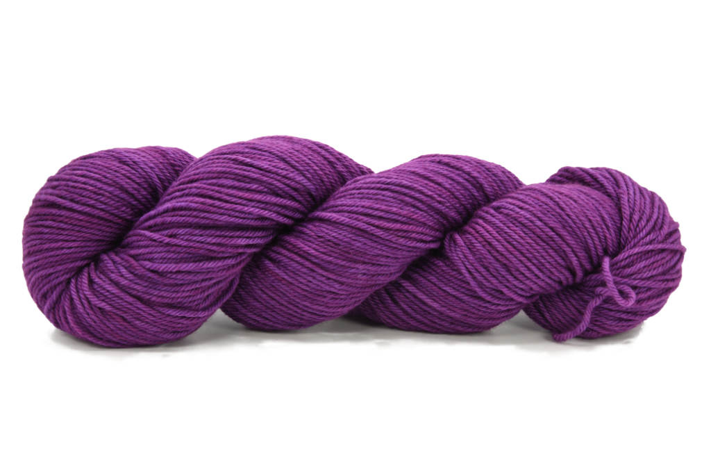 Barn Yarn Worsted Yarn in Colorway Purple