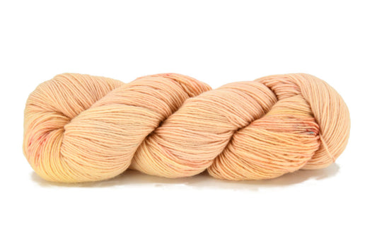 Barn Yarn Peach Tea Frappe Fingering Merino Wool Yarn