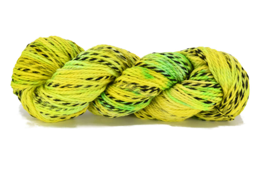 Barn Yarn Toxic Slime ZigZag Worsted Peruvian Highland Wool Yarn